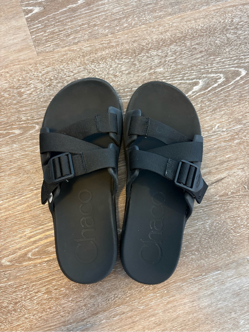 Chaco Strappy Slides 8